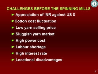 Cost Control in spinning mills dataSM.ppt