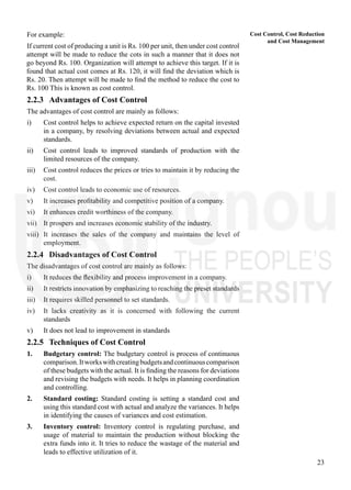 Sop Examples Cost Control Cost Control Procedure and reduction.pdf