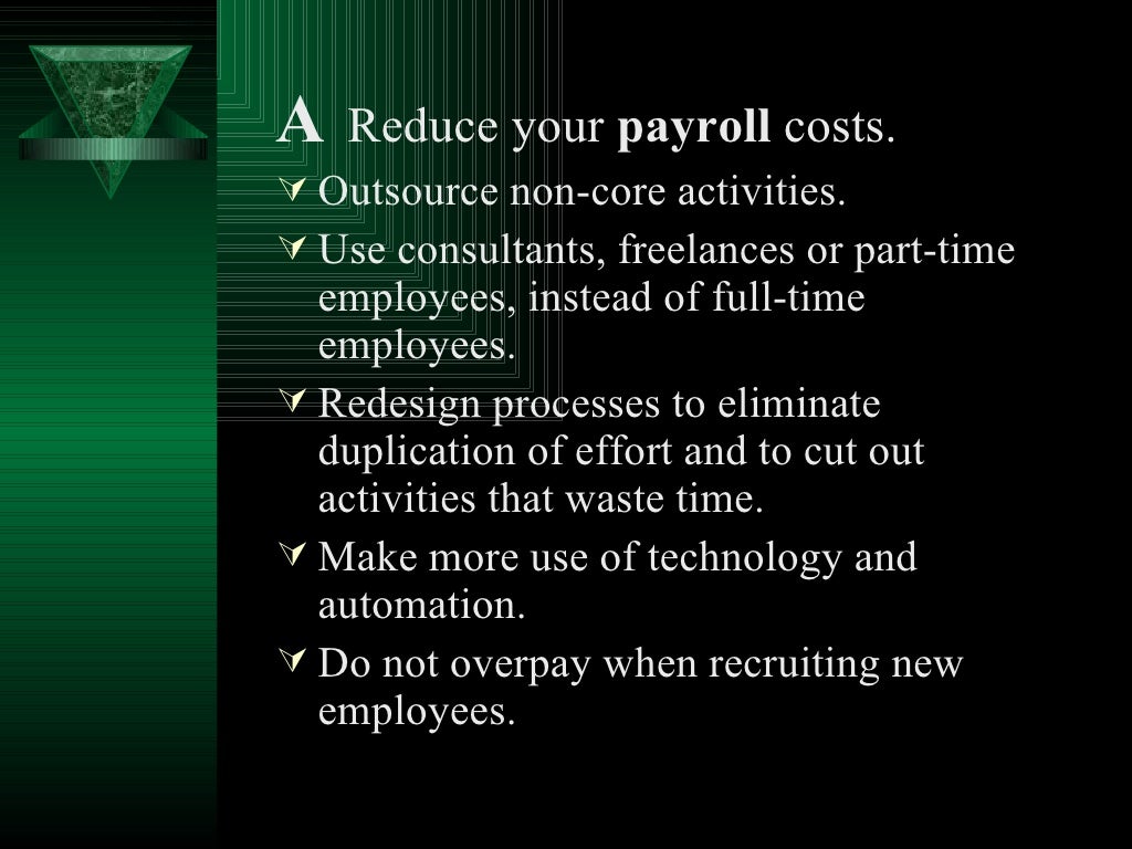 Cost Control Systems