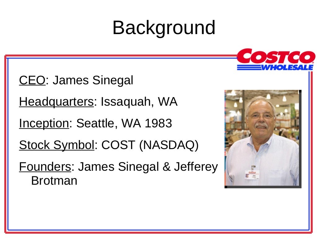 Costco Powerpoint Presentation