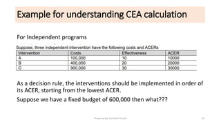 Cost effectiveness Analysis_Economic Evaluation.pdf