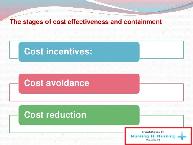Cost Effectiveness And Cost Efficiency