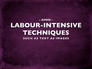 Cost Effective Web Development Techniques