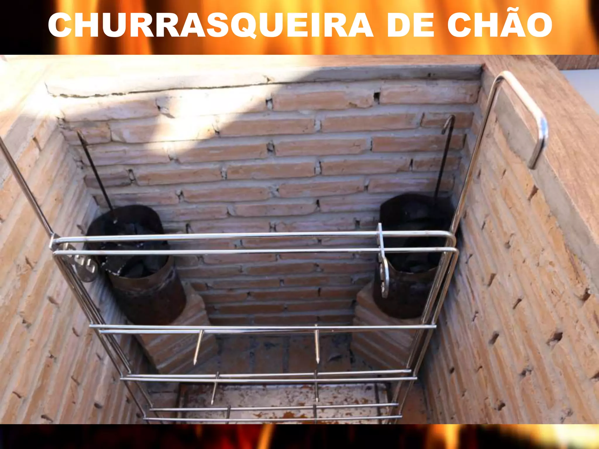 CHURRASQUEIRA DE CHÃO