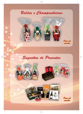 Baldes e Champanheiras




                         Preço sob
                         consulta




Sugestões de Presentes




                         Preço sob
                         consulta
 