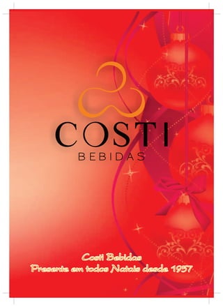 Catálogo de Cestas 2012 Costi Bebidas