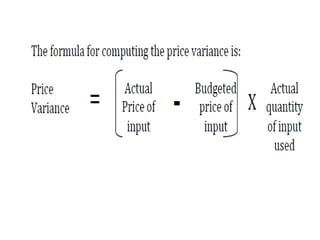 Cost II CH4 (1) standard costing flexible budgeting and variance ...