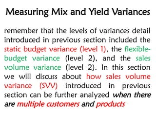 Cost II CH4 (1) standard costing flexible budgeting and variance ...