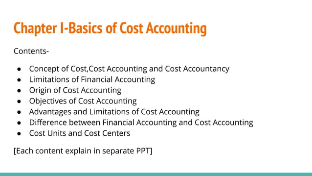 Cost Accounting 1 PPT cost-accounting-1-ppt