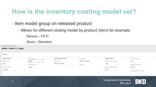 Inventory Costing Models in Dynamics 365 Finance and Operations | PPTX