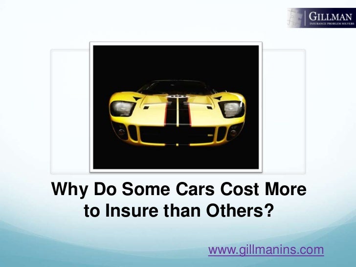 Why Do Some Cars Cost More to Insure than Others?