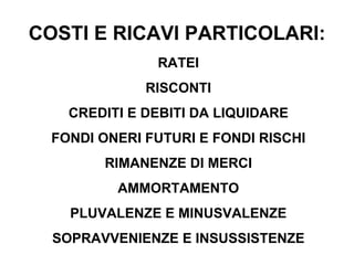 Costi&Ricavi
