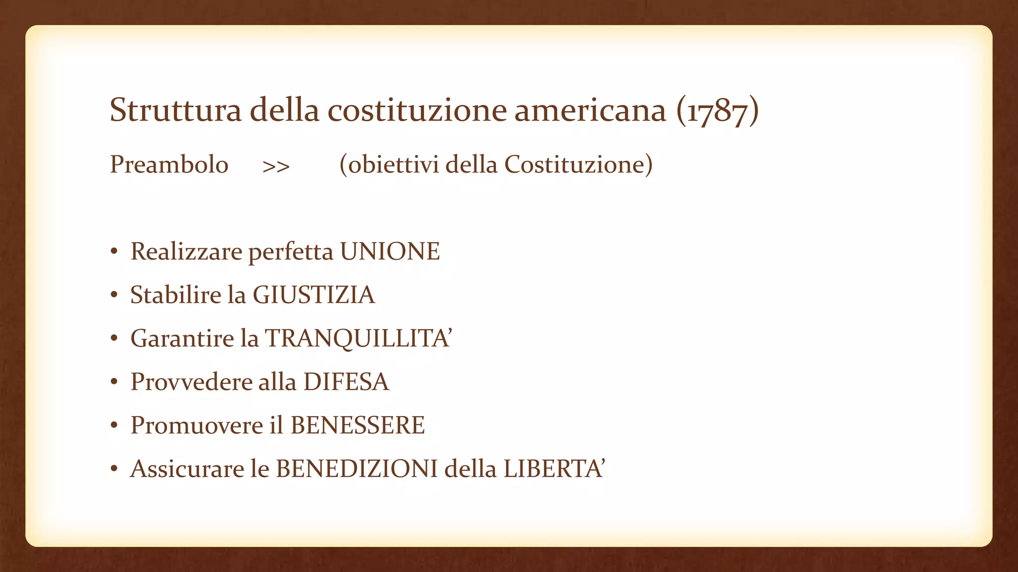 Chi Ha Scritto La Costituzione Americana La Costituzione Americana