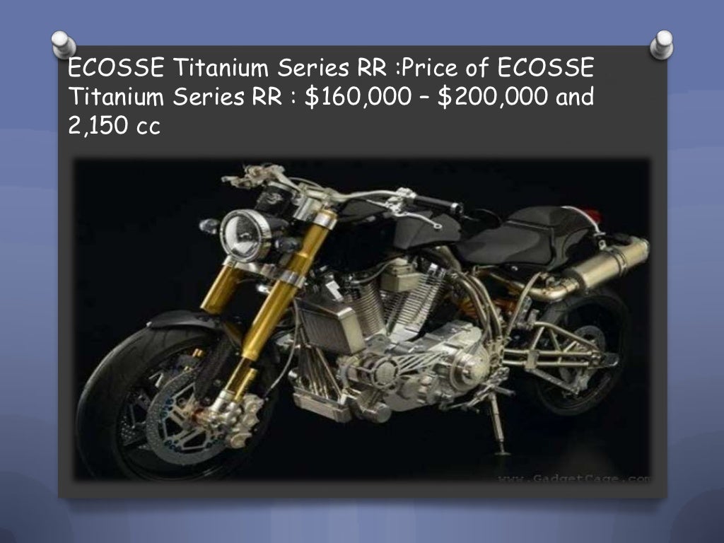 costliest bikes