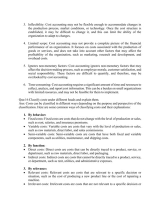 Cost & Management Accounting Model Paper Theory Answers.docx
