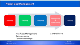 Preparedby Presentedby:
Engr. Mohamed Eid , PMP® Engr. Tarek Khairy , PMP®
 