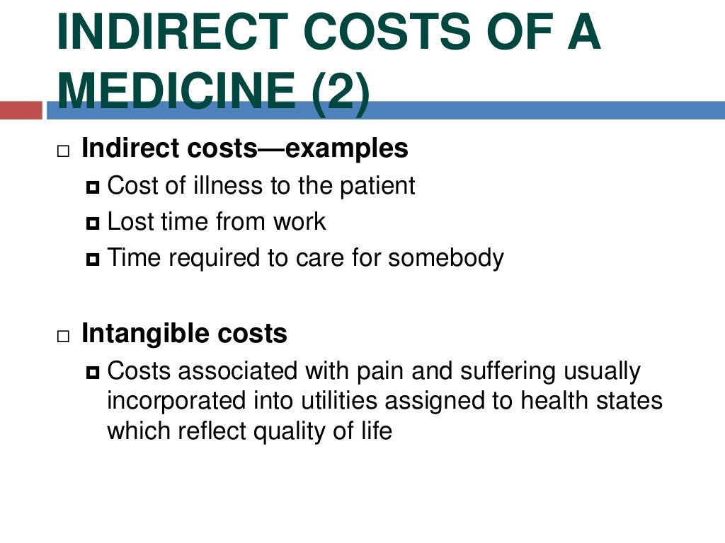 Cost minimisation analysis in health economics