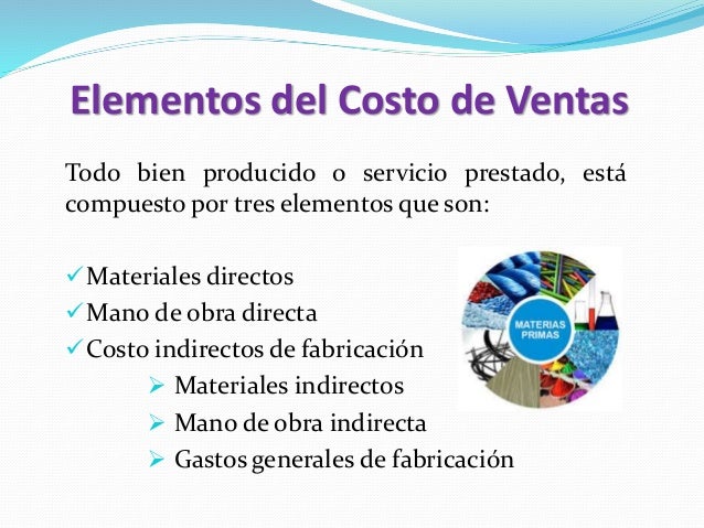 Costo de ventas
