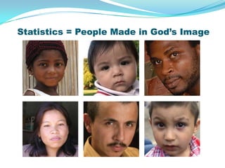 Statistics = People Made in God’s Image
 