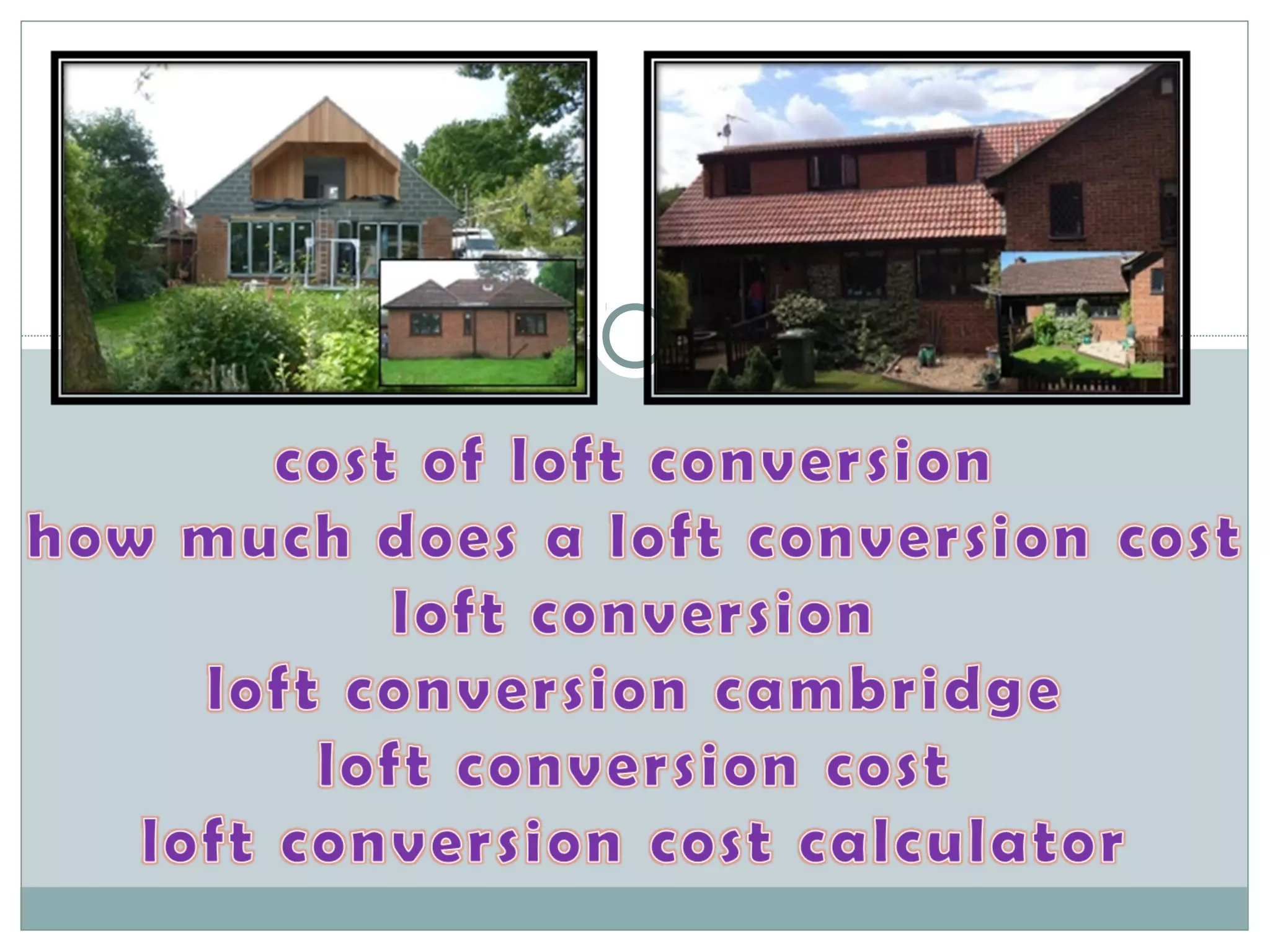 Picture of Cost of a loft conversion | PPT