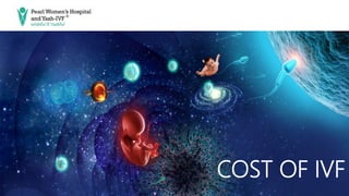 COST OF IVF
 