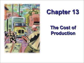 Chapter 13 The Cost of Production 