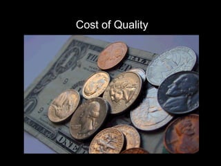 Cost of Quality
 