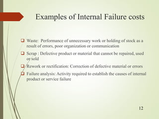Unnessary Rework Cost of quality | PPTX