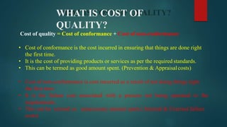 Cost of quality