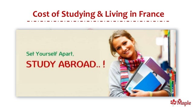 Cost Of Studying Living In France