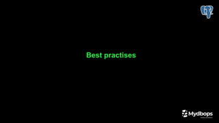 Best practises
 