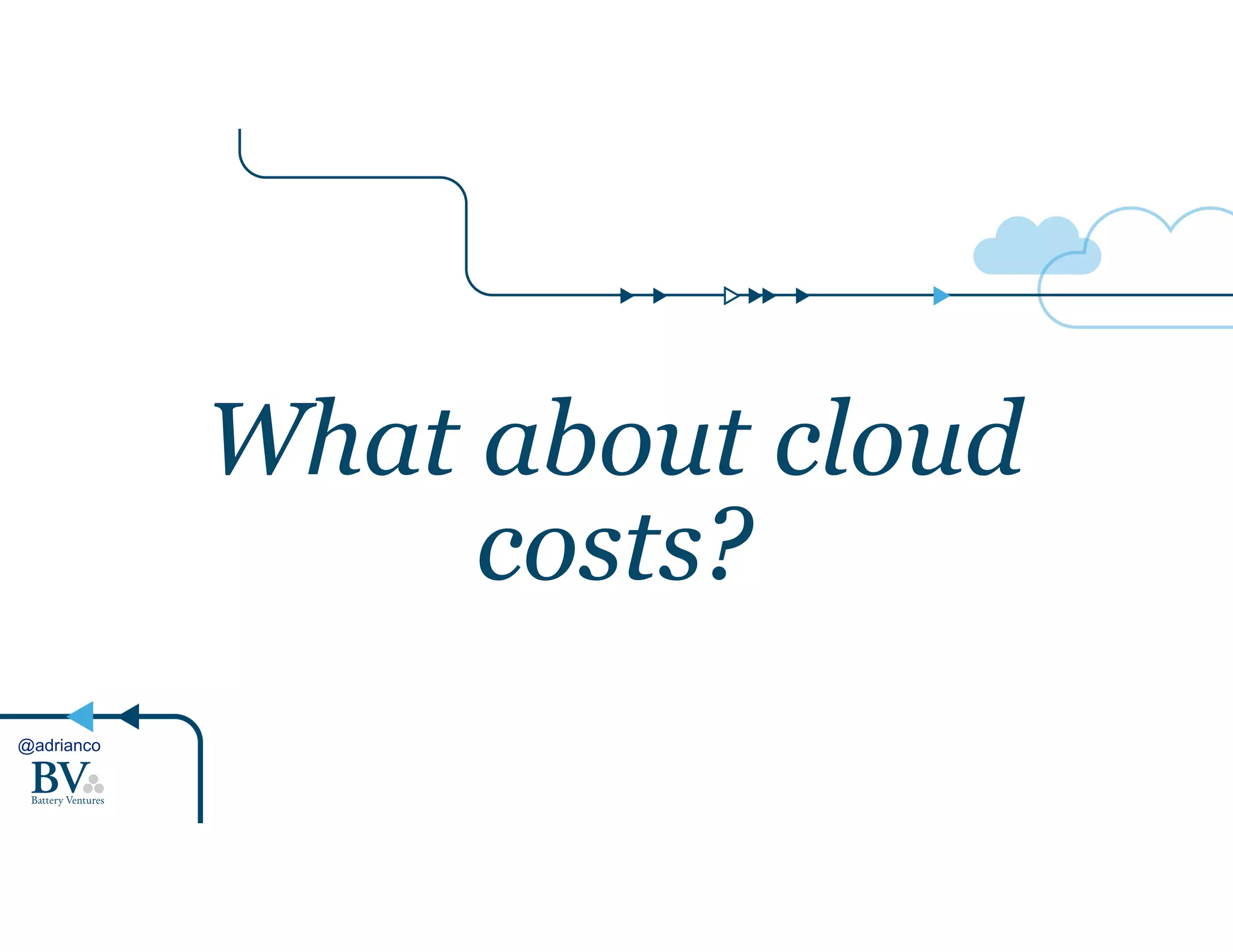 @adrianco 
What about cloud 
costs? 
 