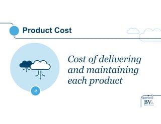 @adrianco 
Product Cost 
Cost of delivering 
and maintaining 
each product 
2 
 