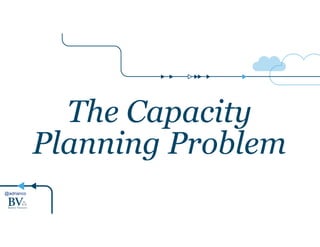 @adrianco 
The Capacity 
Planning Problem 
 