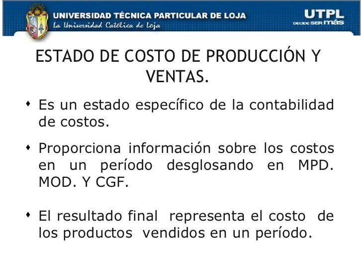 Contabilidad de Costos I