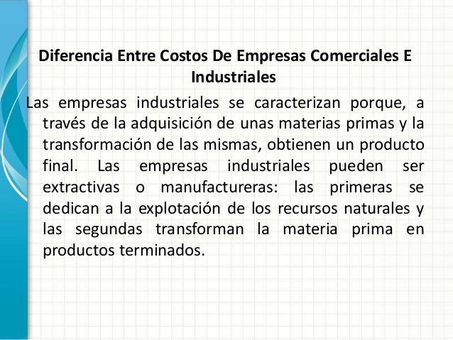 Costos Unidad I - Los costos y sus elementos