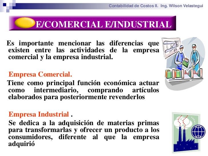 CONTABILIDAD DE COSTOS PRESENTACIONES