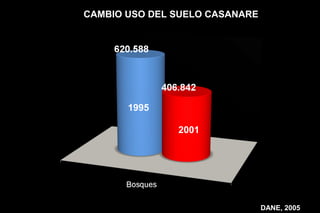 CAMBIO USO DEL SUELO CASANARE




       1995

               2001




                                DANE, 2005
 