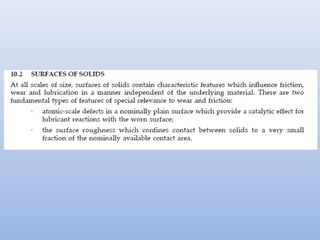 Costos de la tribologia