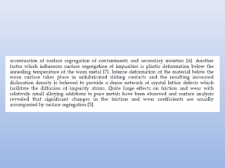 Costos de la tribologia