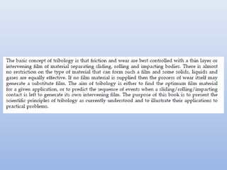 Costos de la tribologia