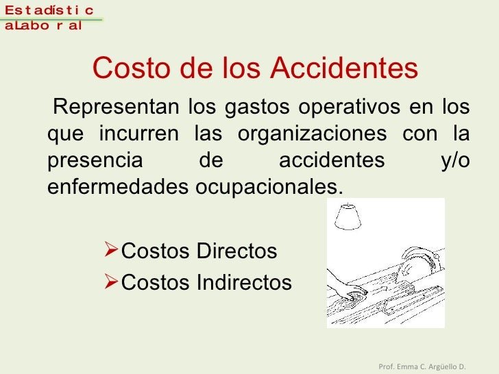Costos de los accidentes