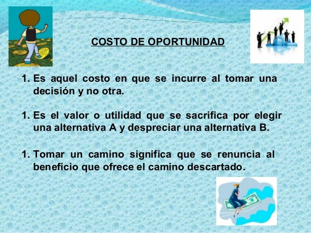 Costos de oportunidad