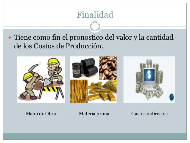 Costos predeterminados equipo 8