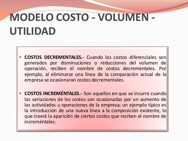 Costos relevantes para la toma de decisiones