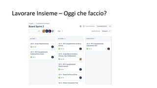 Lavorare Insieme – Oggi che faccio?
 