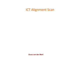 ICT Alignment Scan Guus van der Werf 