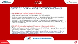Aace Cost Ranges Risk Allowances Cost, Schedule, & Risk Engineering Application in Project Cycle.pptx
