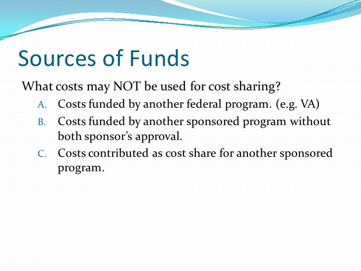Cost Sharing Basics