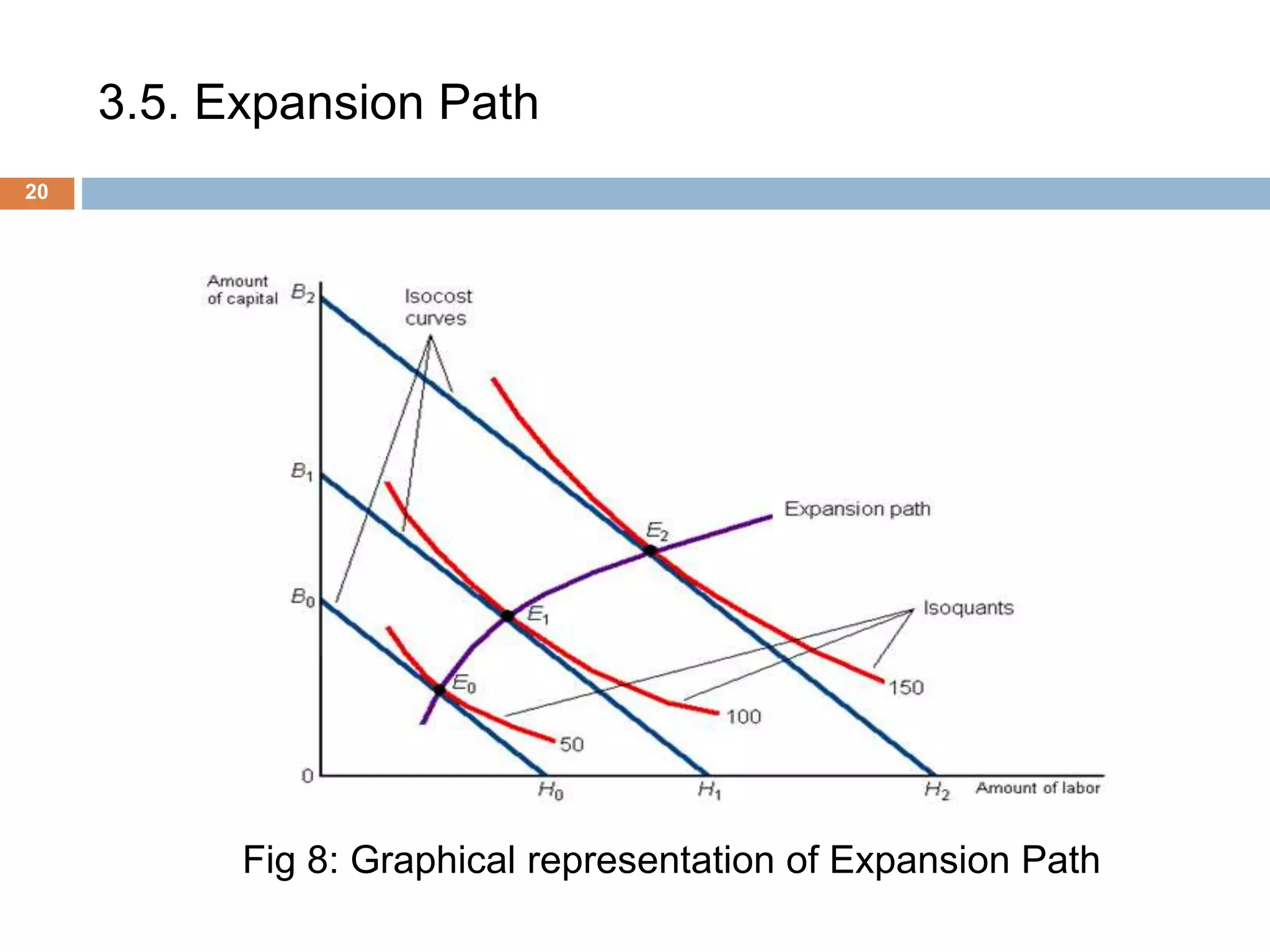 3.5. Expansion Path
20
Fig 8: Graphical representation of Expansion Path
 